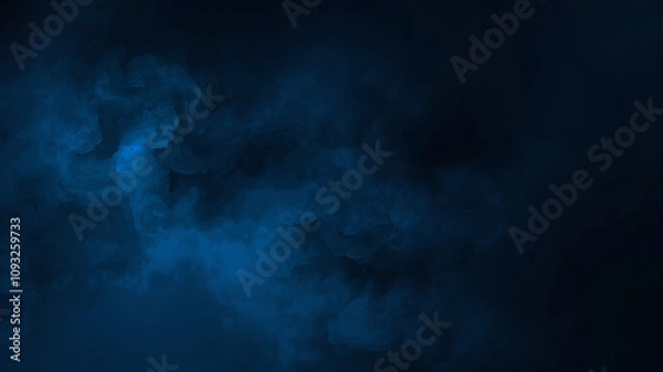 Fototapeta background gradient of dark blue with a blue-white transition