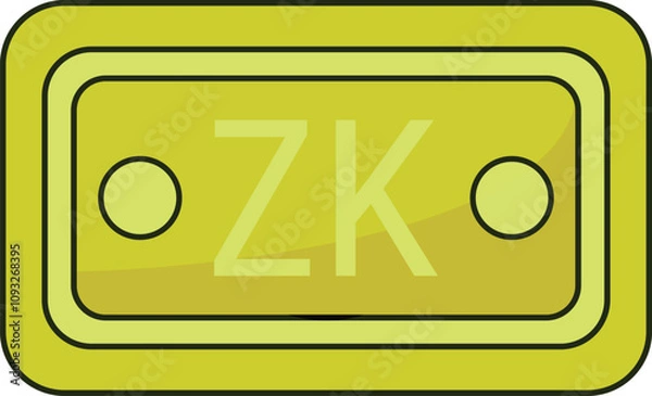 Obraz Kwacha Note Icon Currency Finance Illustration