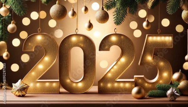 Obraz Happy new year 2025