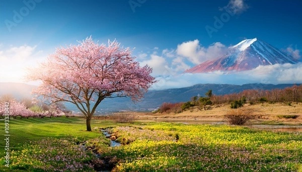 Fototapeta The Turning Point: The Beauty of Spring’s Arrival