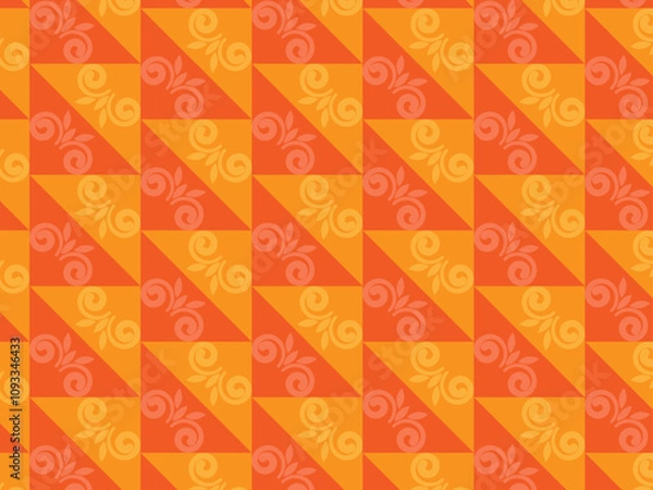 Fototapeta Abstract geometric tringle background pattern design