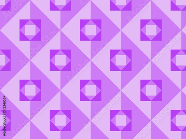 Fototapeta Abstract periodic monochrome geometric pattern design. 