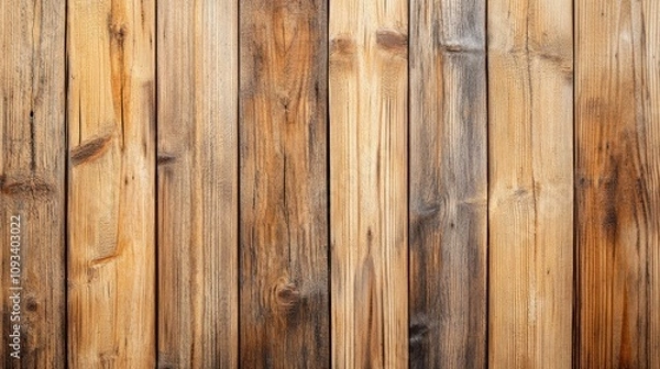 Fototapeta Rustic light brown maple wood texture featuring a bright finish, perfect for panoramic backgrounds or banner designs with natural charm and warmth.