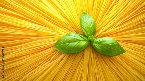 Fototapeta Artistic arrangement of colorful dry pasta shapes, creating a vibrant and textured culinary backdrop for blogs or advertising