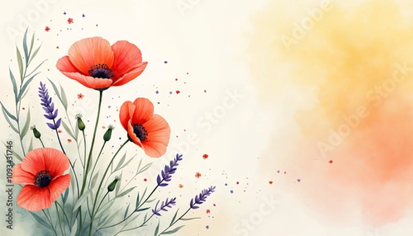 Obraz poppies of the paper