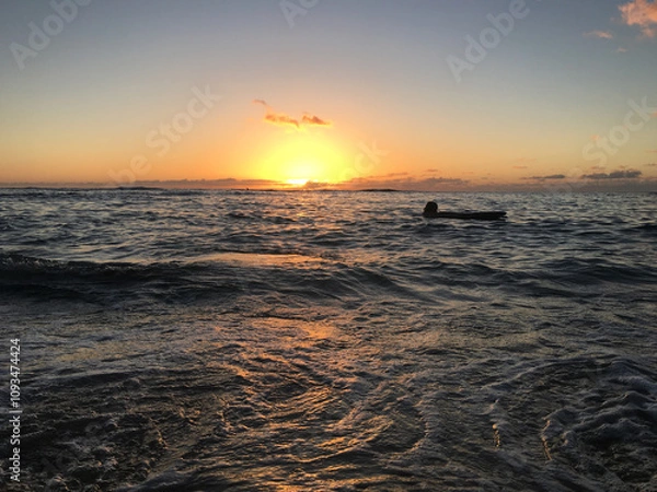 Obraz sunset on the sea