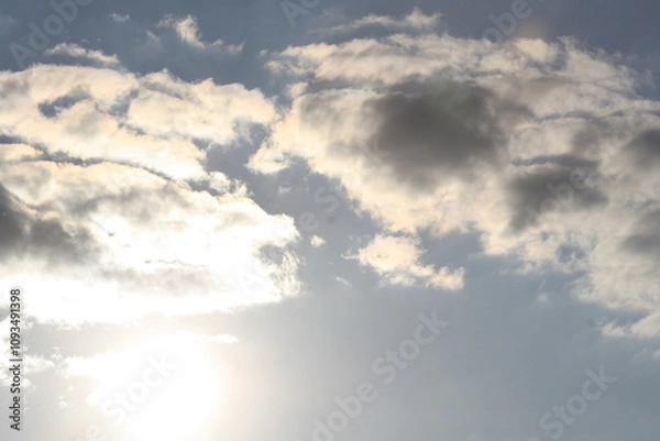 Obraz sky and clouds