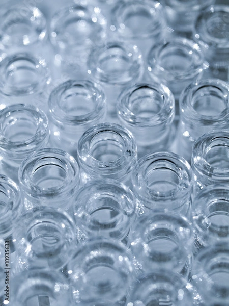 Obraz Chemisty glass vials