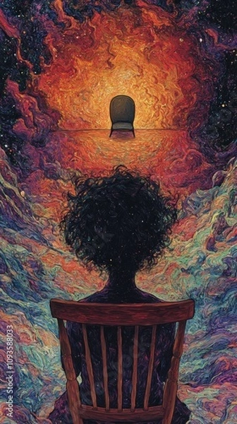 Fototapeta The Empty Chair, Depression