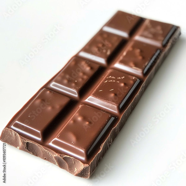 Obraz Delicious Chocolate Bar with Nuts: A Perfect Blend of Crunch and Sweetness