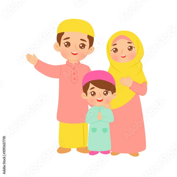 Fototapeta parent and child