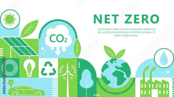 Fototapeta Net Zero_02