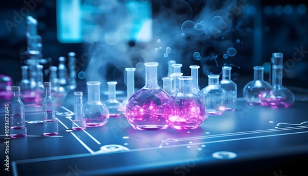 Fototapeta Innovation in hydrogen production technology