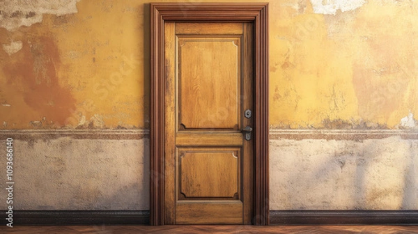 Fototapeta A minimalist, modern design could include sleek, clean lines and subtle design elements, while a more traditional finish may feature ornate detailing or carved patterns.
