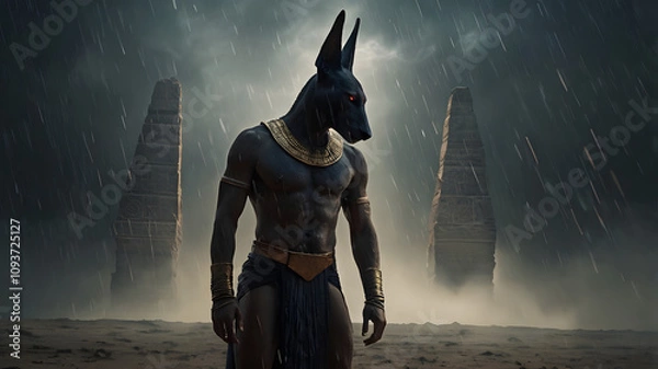 Obraz ancient mysterious Egyptian mythology