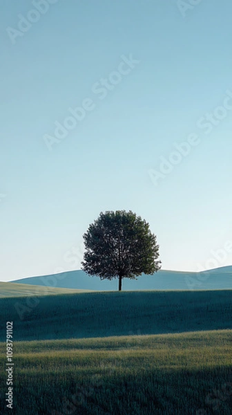 Fototapeta tree in the field