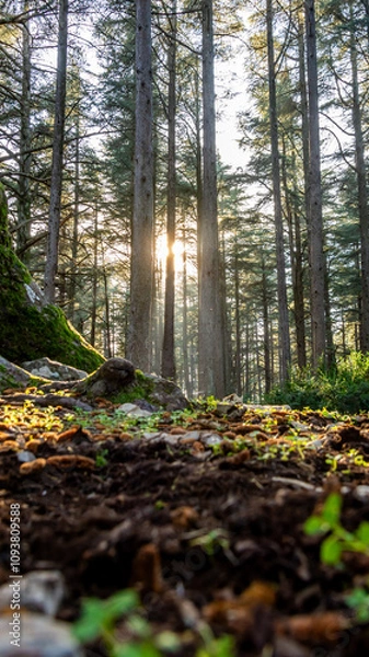 Obraz La foret de cèdres en Vaucluse