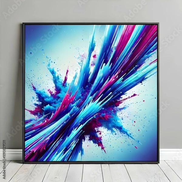 Fototapeta Abstract Painting Frame