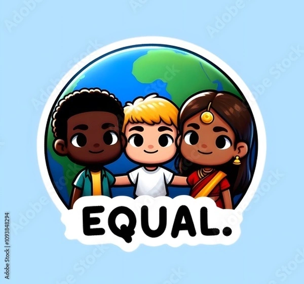 Obraz we are all equal