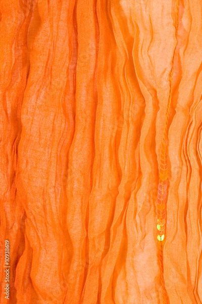 Obraz Orange fabric background