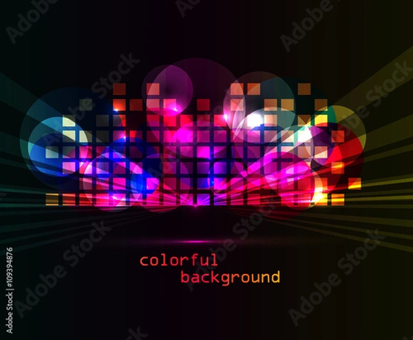 Obraz Colorful abstract background