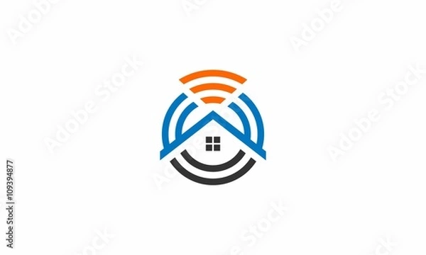 Obraz Wifi Home Logo