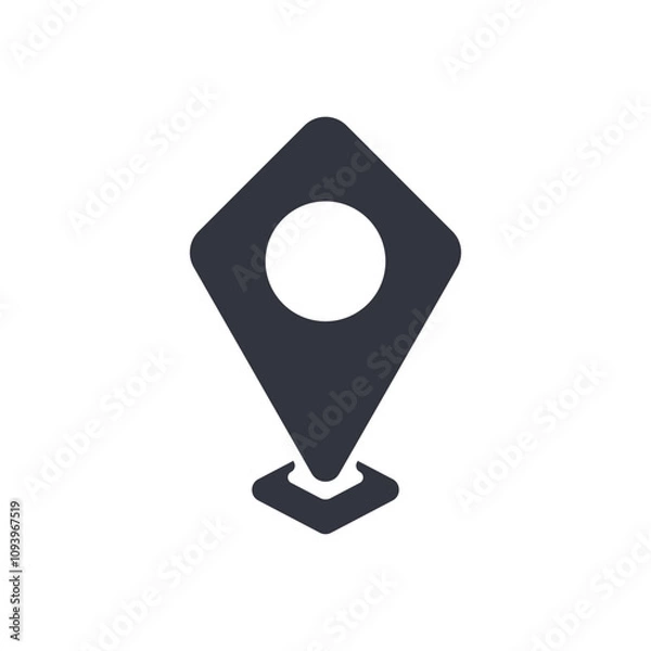 Obraz Location Logo Template Icon