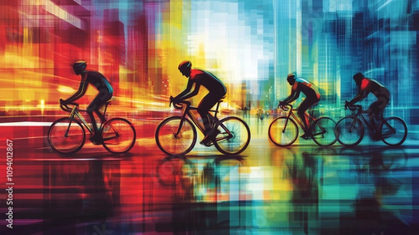 Fototapeta 自転車