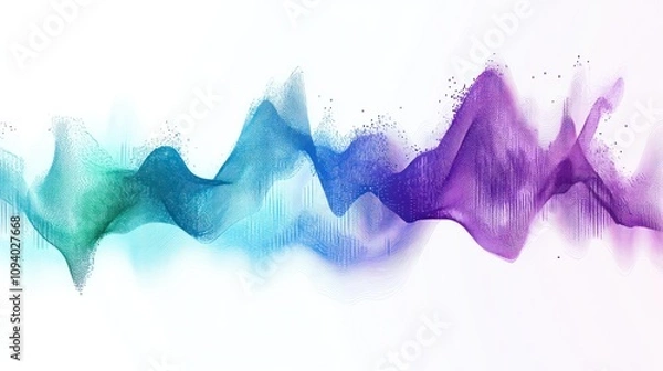 Fototapeta Abstract Colorful Waves