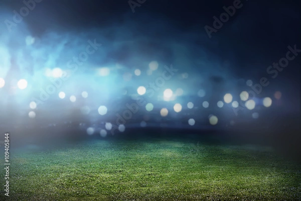 Fototapeta Tło stadion piłkarski