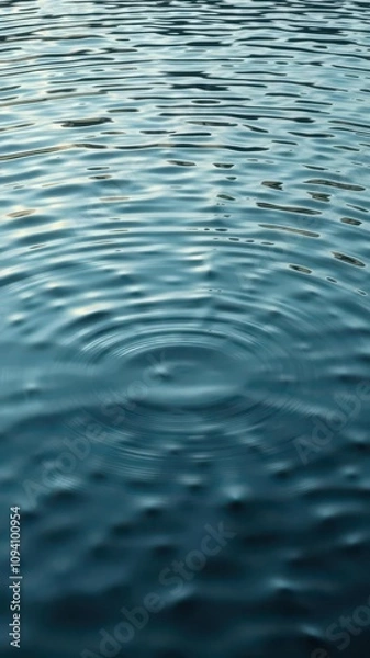 Fototapeta Abstract ripples on water surface creating a mesmerizing texture, mesmerizing