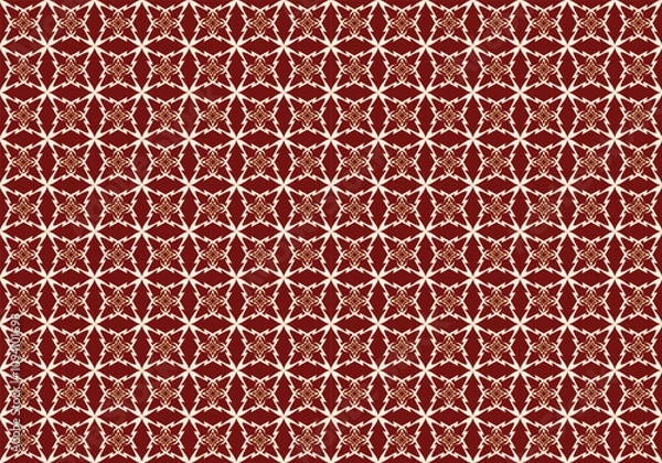 Fototapeta Ethnic tribal patterns in seamless geometric patterns.
