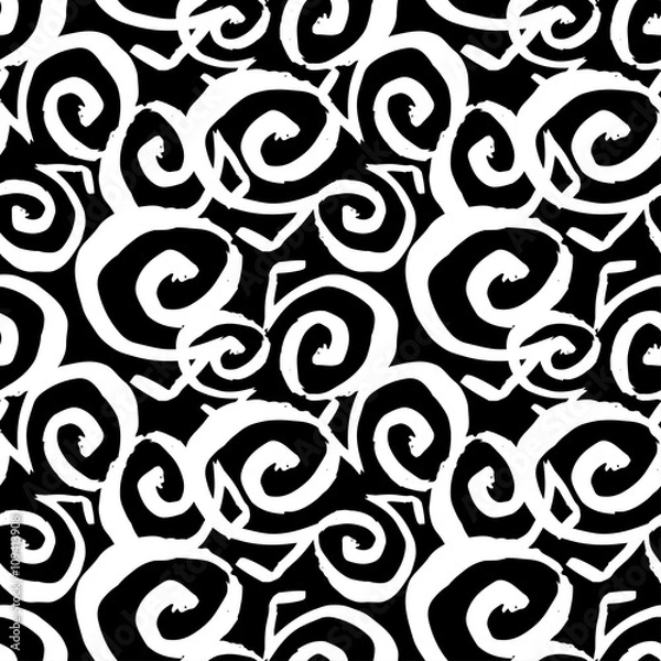 Fototapeta Graffiti on a black background vector illustration