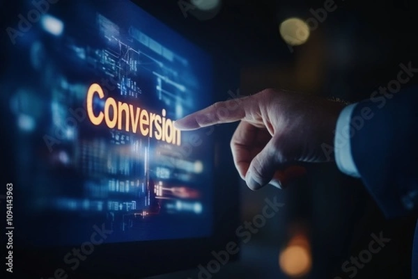 Fototapeta Conversion Optimization Strategy on Digital Interface