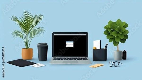 Fototapeta Set of 15 Minimalist Icons Featuring Document Editing Form Submission and Identity Data Addition in a Thin Line Style for Digital Interfaces and Applications