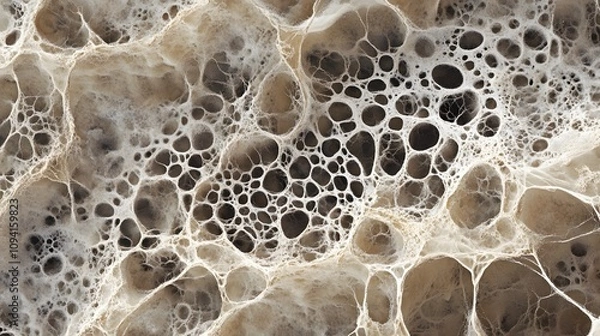 Fototapeta digital technology mycelium texture poster background