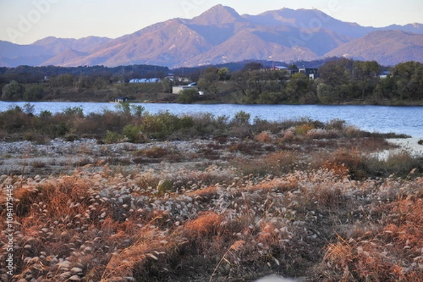 Obraz lake in the mountains