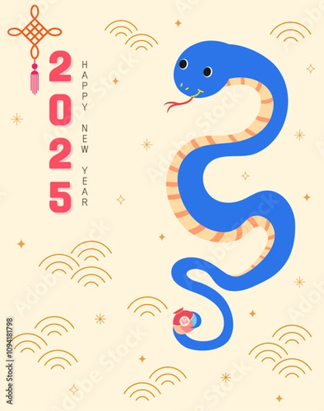 Obraz 2025년 을사년 뱀띠의 해