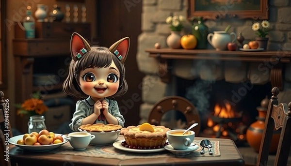 Fototapeta さあ、食べよう