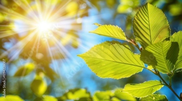 Fototapeta Crisp Air: A cool, refreshing breeze fills the air, signaling the end of summer’s warmth and the beginning of a new season filled with vibrant change.
