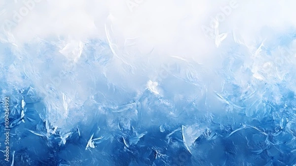 Fototapeta digital technology ice texture poster background
