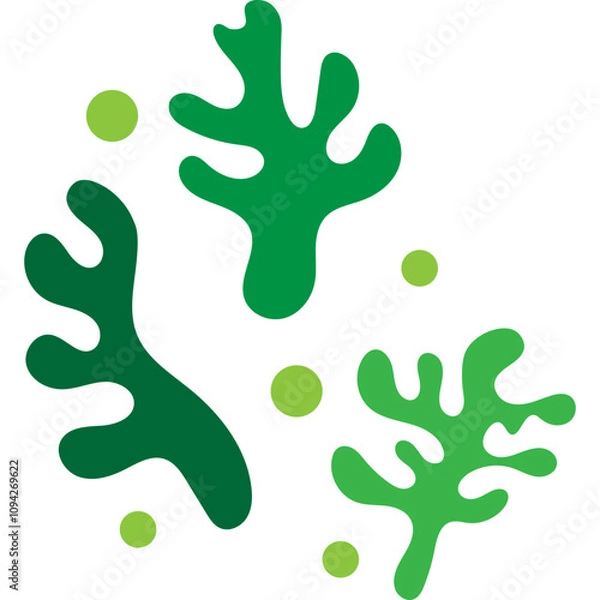 Fototapeta Abstract Coral Shape