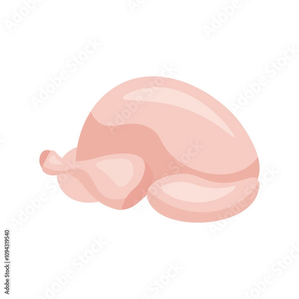 Obraz Meat Cut Vector lllustration - 14