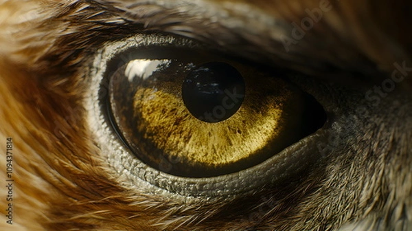 Obraz Majestic Eagle Close-Up Portrait