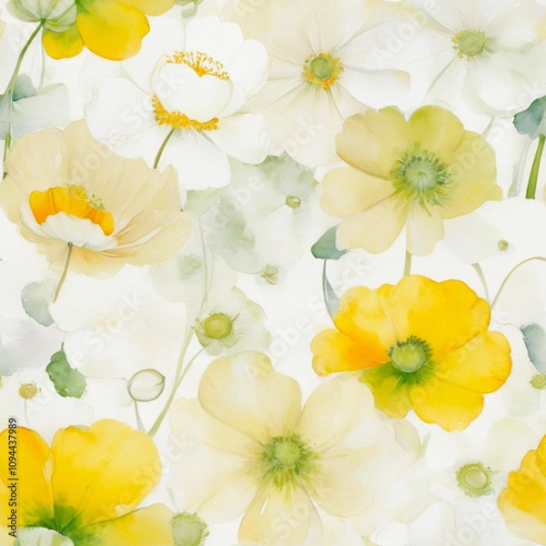 Fototapeta background with flowers