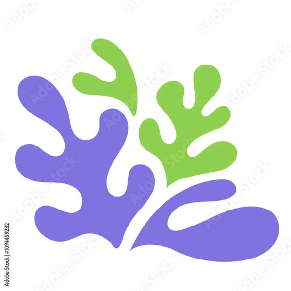 Fototapeta Abstract Leaves Shape