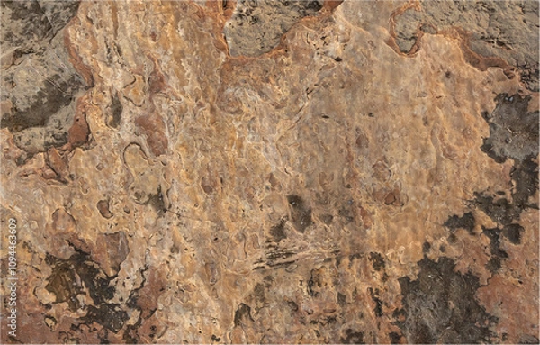 Obraz Natural rock background consiting of cream and orange colouring