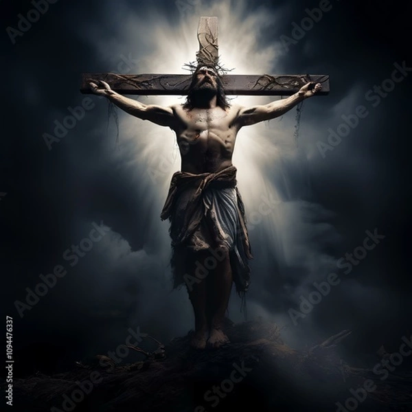 Obraz jesus christ on the cross