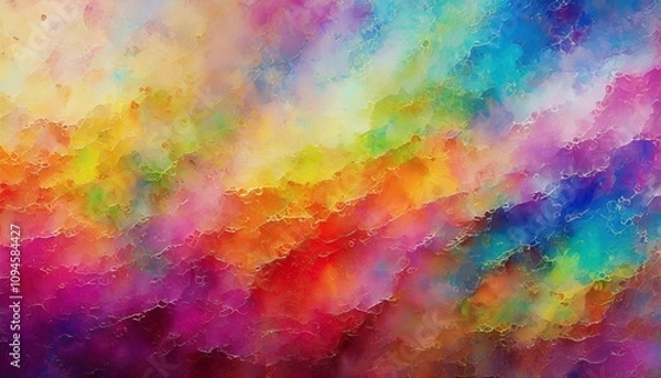 Obraz Abstract texture panorama background featuring a vibrant blend of colors, dynamic patterns, and soft gradients, ideal for wallpapers, artistic designs, or creative projects in a digital or