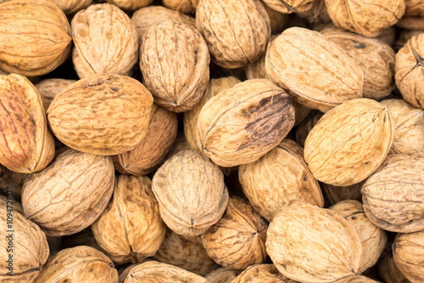 Obraz Handful of nuts in bulk.